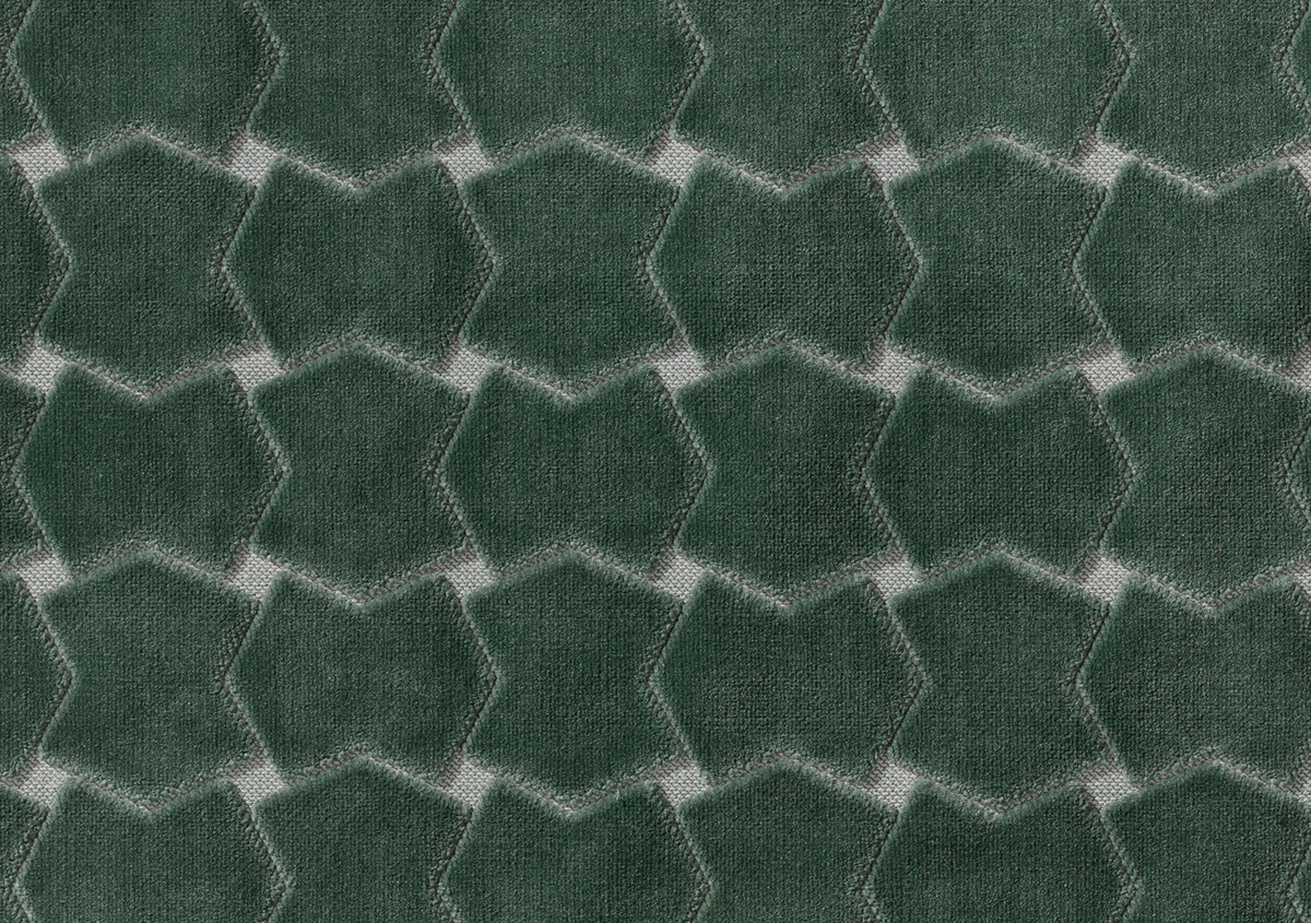 Hinge Velvet Pillow Cover in Seafoam Green