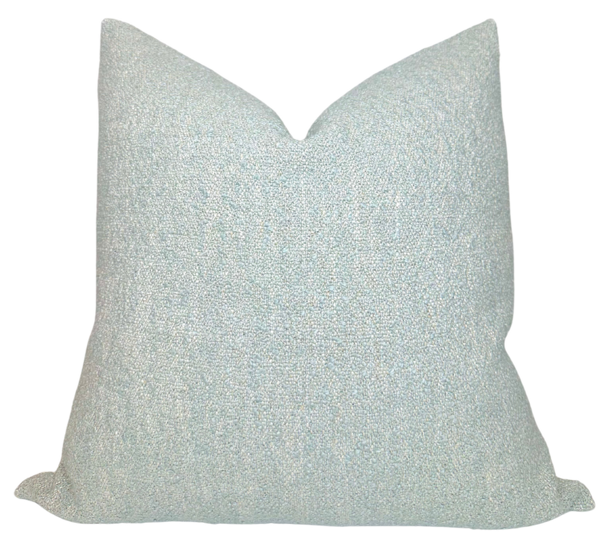 Vail Boucle Pillow Cover in Blue, Larsen Textiles